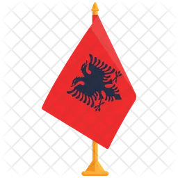 Flag Of Albania  Icon