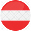 Flag Of Austria Austria Country Icon