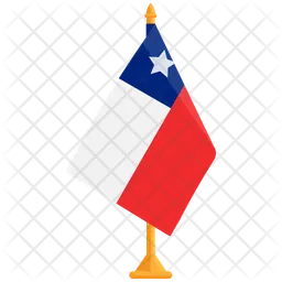 Flag Of Chile  Icon