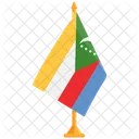 Flag Of Comoros Comoros Comoros National Flag Icon