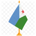 Flag Of Djibouti Djibouti Flag Icon