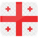 Flag Of Georgia Five Cross Flag Georgia Icon