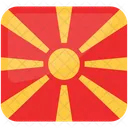 Flag Of Macedonia Macedonia Macedonia Flag Icon