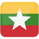 Flag Of Myanmar Myanmar Myanmar Flag Icon