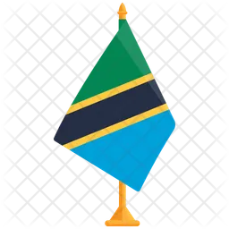 Flag Of Tanzania  Icon