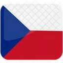 Flag Of The Czech Republic Czech Republic Flag Of Czechia Icon