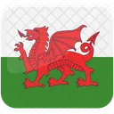 Flag Of Wales Wales National Icon