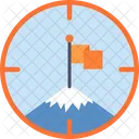Success Mountain Flag Icon
