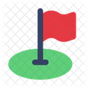 Flag Pole Map Pointer Map Point Icon