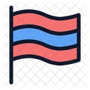 Co Flag Stripes Icon