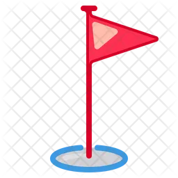 Flag Target  Icon