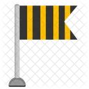 Flagge Signal Gestreift Symbol