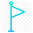 Standortzeiger Ziel Endpunkt Symbol