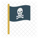 Flagge Totenkopf Gruselig Symbol