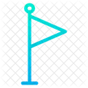 Standortzeiger Ziel Endpunkt Symbol