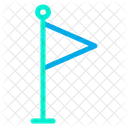 Standortzeiger Ziel Endpunkt Symbol