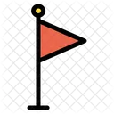 Standortzeiger Ziel Endpunkt Symbol