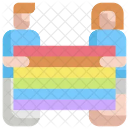 LGBT-Flagge  Symbol