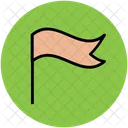 Flagge Standort Flattern Symbol