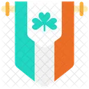 Flagge St Patrick Land Symbol