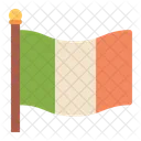 Flagge Irland Irisch Symbol