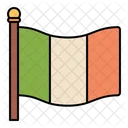 Flagge Irland Irisch Symbol