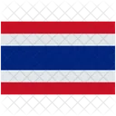 Flagge Von Thailand Thailand Nationalflagge Von Thailand Symbol