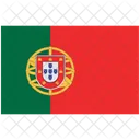 Flagge Flagge Von Portugal Portugal Symbol