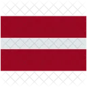 Flagge Lettlands Lettland Lettland Flagge Symbol