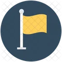 Flagge Ziel Fahne Icon