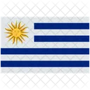 Flagge Von Uruguay Uruguay Uruguay Flagge Symbol