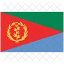 Flagge Von Eritrea Eritrea Eritrea Flagge Symbol