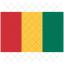 Flagge Von Guinea Guinea Flagge Flagge Symbol