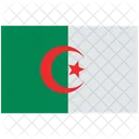 Flagge Von Algerien Algerien Algerien Flagge Symbol