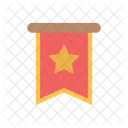 Flagge Gewinner Leistung Symbol