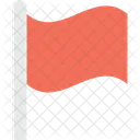 Flagge Ziel Karte Symbol