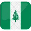Flagge der Norfolkinsel  Symbol