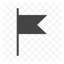 Flagge Kontrollpunkt Symbol