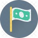 Flagge Dollar Banken Symbol