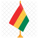 Flagge Von Bolivien Bolivien Bolivien Flagge Symbol