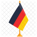 Flagge Von Deutschland Land Deutschland Symbol