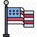 Flagge USA Land Symbol