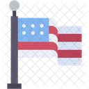 Flagge USA Land Symbol