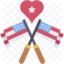 Flagge USA Amerikanische Flagge Symbol