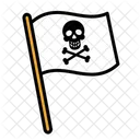 Flagge Piraten Flagge Piratenflagge Icon