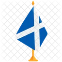 Flagge Von Schottland Schottland Schottland Flagge Symbol