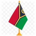 Flagge Von Vanuatu Vanuatu Land Symbol