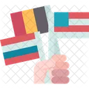 Flags Nations Countries Icon