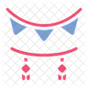 Flags decoration  Icon