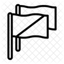 Flags Water Polo Equipment Icon